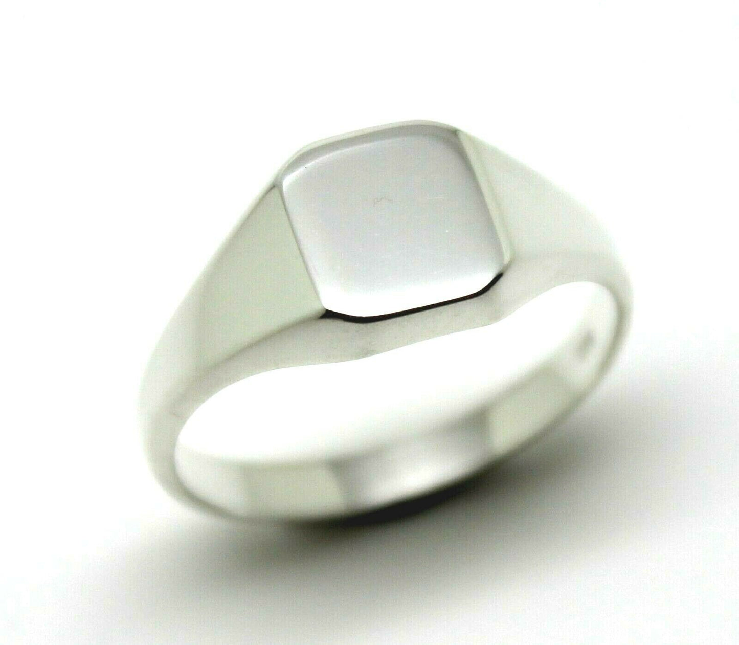 Kaedesigns, Full Genuine Solid 9ct 9k Yellow, Rose or White Gold Square Signet Ring 346