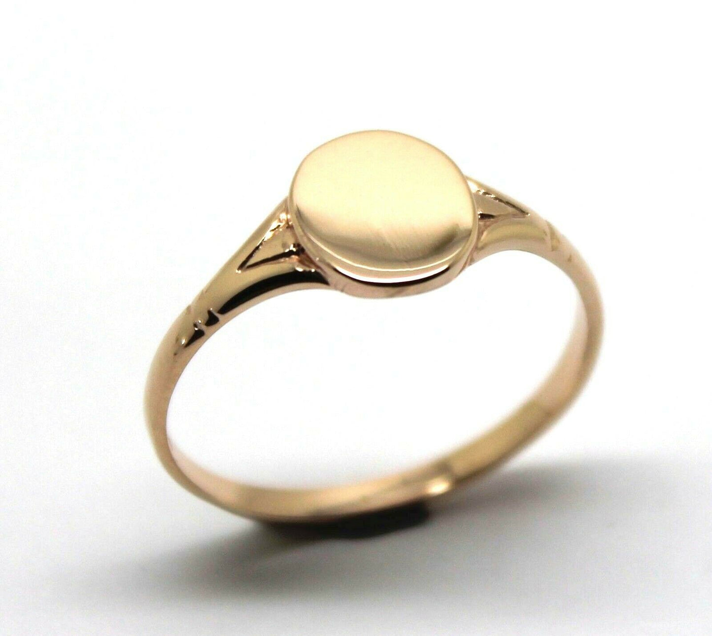 Kaedesigns New Genuine Size O Solid New 9ct Yellow, Rose or White Gold Oval Signet Ring