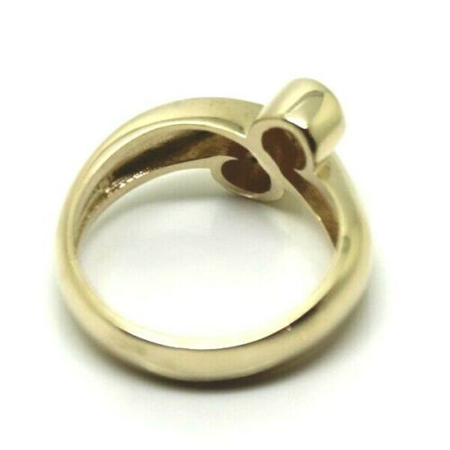 Size M -Genuine Solid 9ct 375 Yellow, Rose or White Gold Swirl Ring