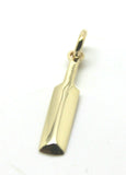 Kaedesigns, Genuine New 9ct 375 Yellow, Rose or White Gold Solid Cricket Bat Pendant / Charm