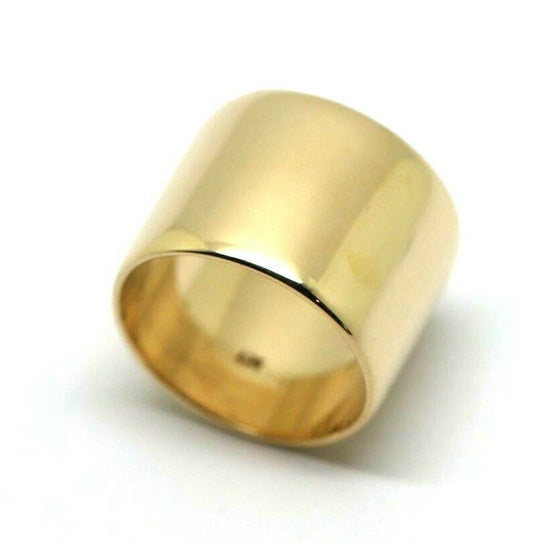 Kaedesigns New 9ct Yellow, Rose or White Gold Full Solid 16mm Wide Band Ring Size Q