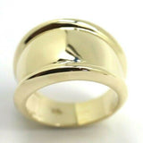 Size M Kaedesigns Genuine 9kt 9ct Yellow, Rose Or White Gold Solid Extra Large 13mm Wide Dome Ring