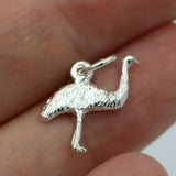 Kaedesigns New Genuine Sterling Silver 925 Emu Pendant or Charm *  Free post