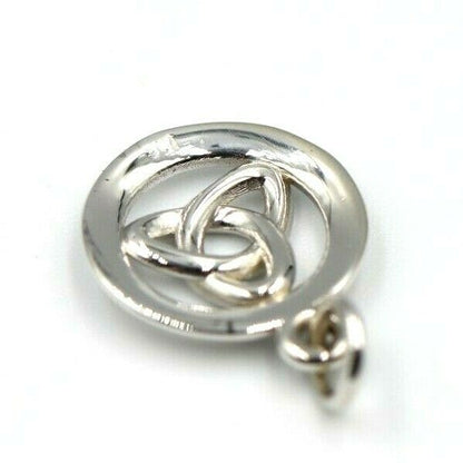 Kaedesigns Genuine New 9ct 9K Yellow, Rose or White Gold Celtic Knot Round Pendant