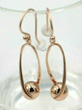Kaedesigns, 9ct Yellow Or White Or Rose Gold  Hook Gold 8mm Ball Drop Earring