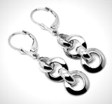 Kaedesigns 9ct Yellow, Rose or White Gold 10mm Circle Belcher Earrings Continental Hooks
