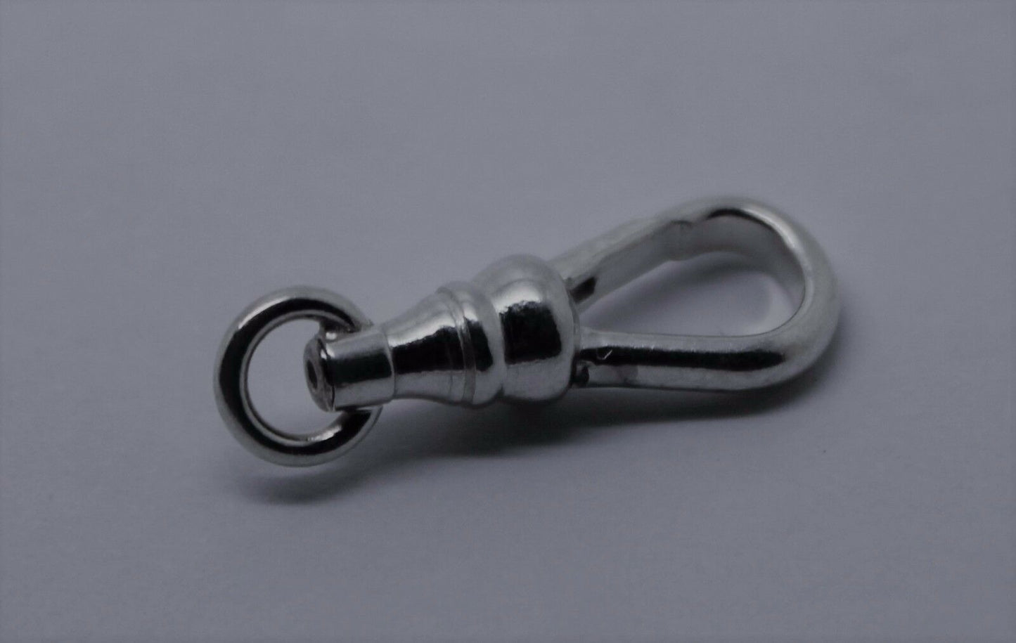 Genuine Solid Sterling Silver Albert Swivel Clasp 22mm