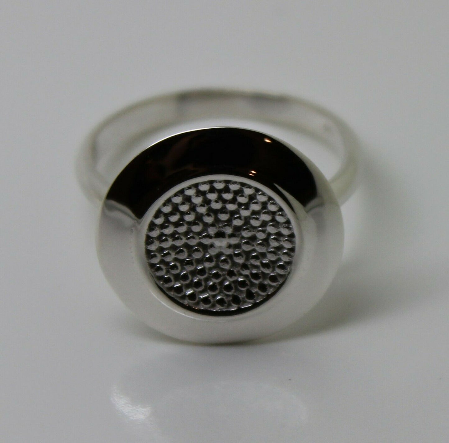 Size V Sterling Silver 925 Sunflower Ring