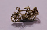 Genuine 9ct Yellow or Rose or White Gold or Sterling Silver Push Bike Pendant
