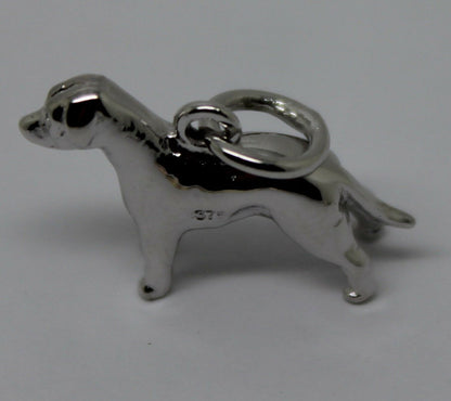 Kaedesigns, New 3D 9ct 375 Yellow Or Rose Or White Gold Dog Charm Or Pendant