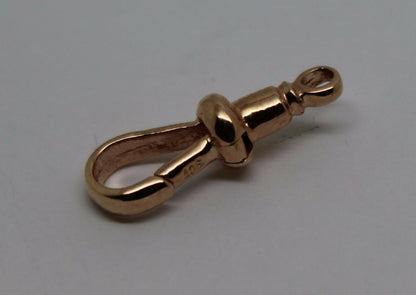 Kaedesigns New 9ct Solid Yellow, Rose or White Gold Albert Swivel Clasp 21mm Size