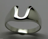 Kaedesigns, Genuine 9ct 9k Solid Yellow Or Rose Or White Gold 375 Large Initial Ring U