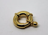 Kaedesigns Small 11mm 9ct 375 Yellow or Rose Gold Bolt Ring Clasp