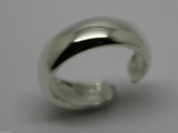 Kaedesigns New Genuine Sterling Silver Plain Dome Toe Ring