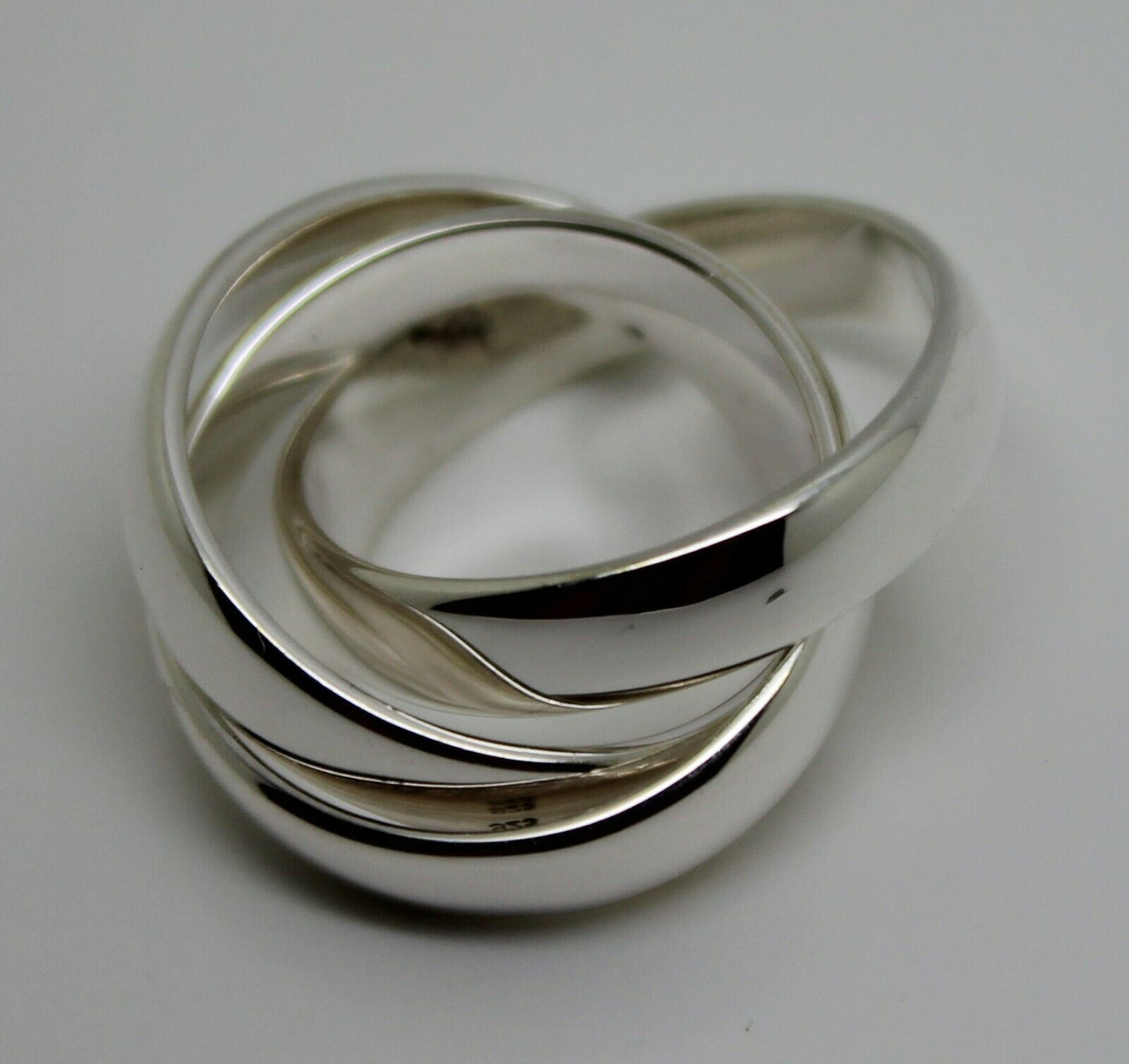 Kaedesigns New Sterling Silver Heavy Ring 5mm Size 6 / M Russian Wedding Band