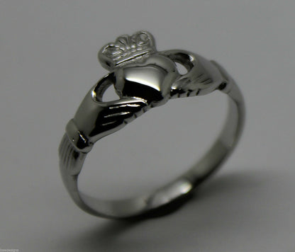 SIze N Genuine Sterling Silver Irish Claddagh Ring