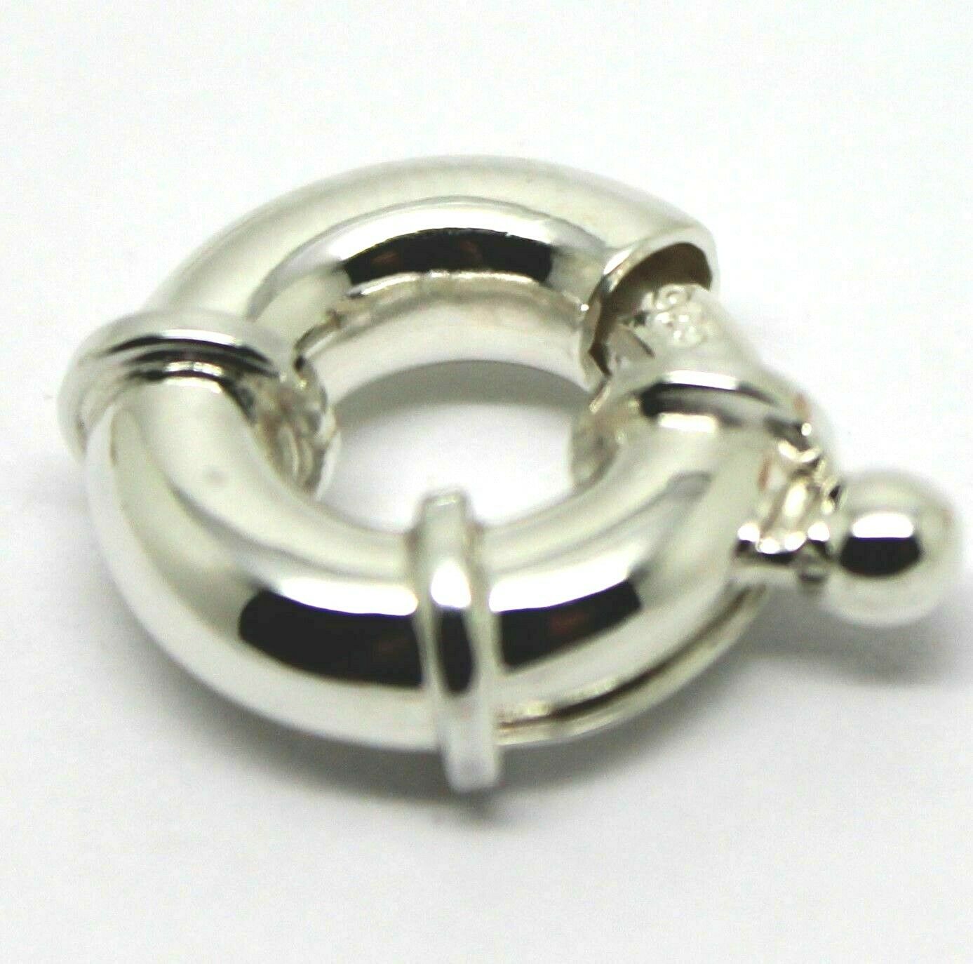 Kaedesigns New Genuine 13mm Sterling Silver Bolt Ring Clasp