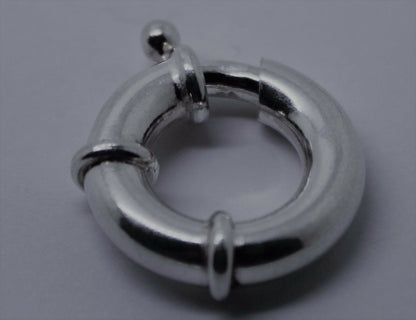 Sterling Silver Bolt Ring  12mm or 14mm or 16mm or 18mm or 20mm