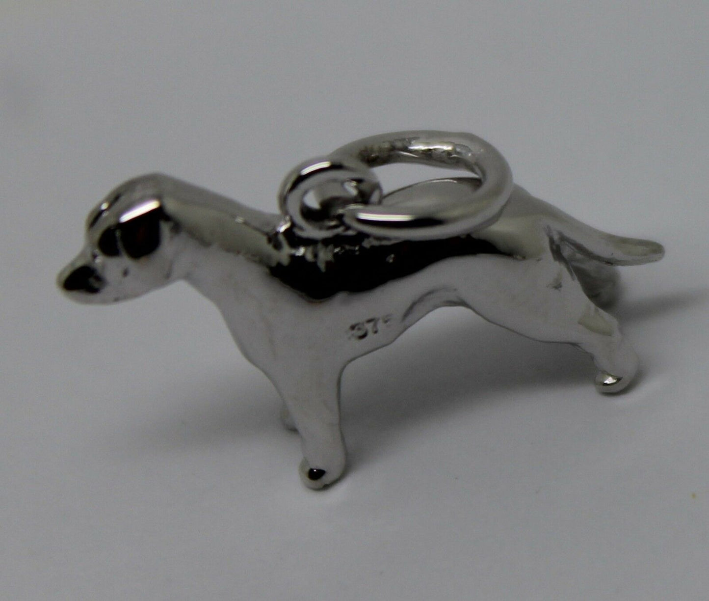 Kaedesigns, New 3D 9ct 375 Yellow Or Rose Or White Gold Dog Charm Or Pendant