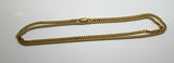 9ct Yellow Gold Kerb Curb Chain Necklace 55cm 7.84gms *Free Express Post In Oz