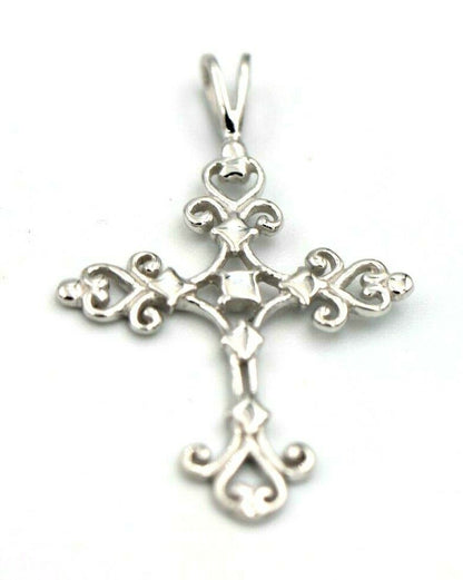 Kaedesigns New Genuine 9ct 9K Yellow, Rose or White Gold Fancy Celtic Cross Pendant