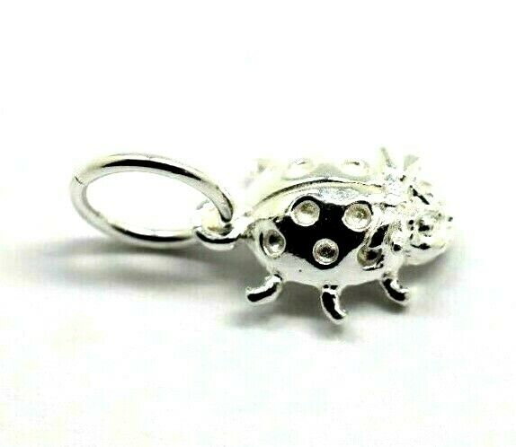 Kaedesigns New Sterling Silver Solid Ladybird Beetle Pendant / Charm - Free post