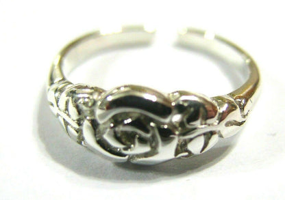 Kaedesigns New Genuine Solid Sterling Silver 925 Flower Toe Ring