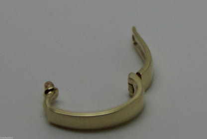 Kaedesigns New 18ct Yellow gold Plain 13mm Large Size Enhancer Bail Clasp