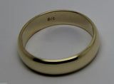 5mm Genuine Solid 9ct Yellow/White/Rose Gold Wedding Band Ring Size N/7- Z+4/15
