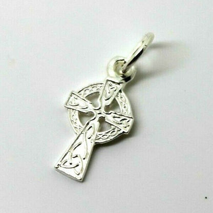 Sterling silver 925 small lightweight sterling silver cross charm + jump ring