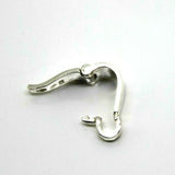 Sterling Silver Pendant Clip Enhancer Bail Clasp Large 14x5mm