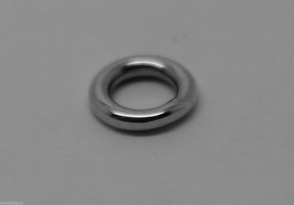 9ct or 18ct Yellow/White/Rose Gold SOLDERED JUMP RING MANY SIZE 2pk/5pk