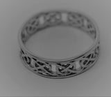 Kaedesigns New Genuine Sterling Silver 925 5mm Celtic Weave Ring
