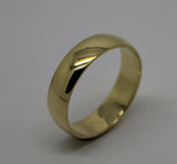 Kaedesigns Heavy 18ct 18k Gold Solid Yellow, Rose or White Gold 6mm Wedding Band Ring Size U