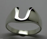 Kaedesigns, Genuine 9ct 9k Solid Yellow Or Rose Or White Gold 375 Large Initial Ring U