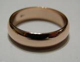 5mm Genuine Solid 9ct Yellow/White/Rose Gold Wedding Band Ring Size I, J, K