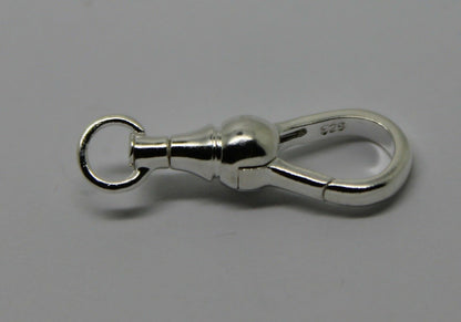 Sterling Silver 925 Ball Swivel Clasp 19mm, 22mm Or 24mm