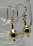 Kaedesigns New Genuine  9ct Yellow, Rose or White Gold 8mm Ball Earrings