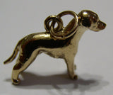 Kaedesigns, New 3D 9ct 375 Yellow Or Rose Or White Gold Dog Charm Or Pendant
