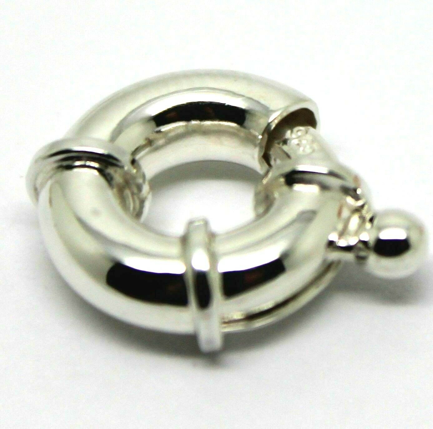 Kaedesigns New Genuine 15mm Sterling Silver Bolt Ring Clasp