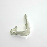 Sterling Silver Pendant Clip Enhancer Bail Clasp Large 14x5mm