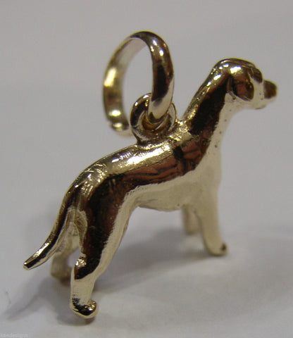 Kaedesigns, New 3D 9ct 375 Yellow Or Rose Or White Gold Dog Charm Or Pendant