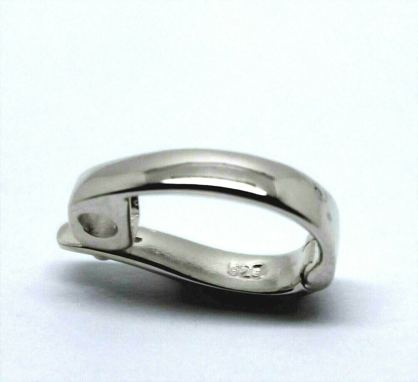 Kaedesigns New Genuine Sterling Silver Plain Enhancer Bail Clasp 10mm