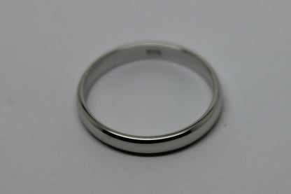 3mm Wide 9ct,14ct Or 18ct Yellow, Rose, White Gold Wedding Band Ring Sizes M,N,O