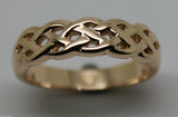 Kaedesigns,Genuine 9ct White, Rose Or White Gold Large Celtic Ring In Your Size