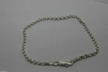 Kaedesigns Sterling Silver 925 Belcher bracelet 19cm long