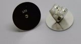 Kaedesigns, Sterling Silver 925 Disc Butterfly Earring Backs Various Sizes