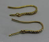 Kaedesigns, Genuine 18ct Yellow / Rose / White GOLD 18 x Diamond Earring Hooks