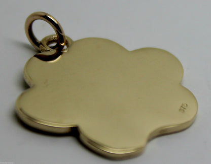 Kaedesigns, Large 9ct Yellow or Rose or White Gold charm Dog Animal PAW Pendant