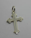 Genuine New Sterling Silver 925 Cross Religious Pendant